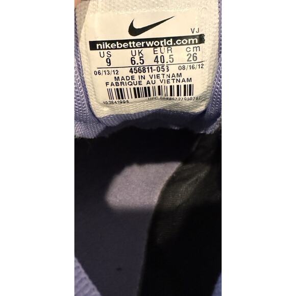 Nike Zoom Rival S Shoes Women's 9 Black/Purple Track & Field Spikes 456811-053 - Picture 6 of 7